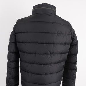 zara black puffer jacket mens